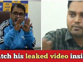 Awadh Ojha gets into controversy after joining AAP, as a Leaked video surfaces on the internet