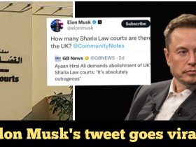 Elon Musk shocked to see Sharia court functioning in the UK, he asks..