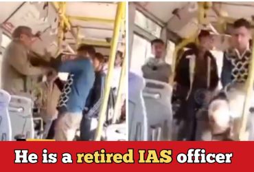 Bus conductor beats rtd IAS officer over fare dispute, watch video