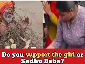 Internet is angry with the viral Girl who mocked poor Sadhu